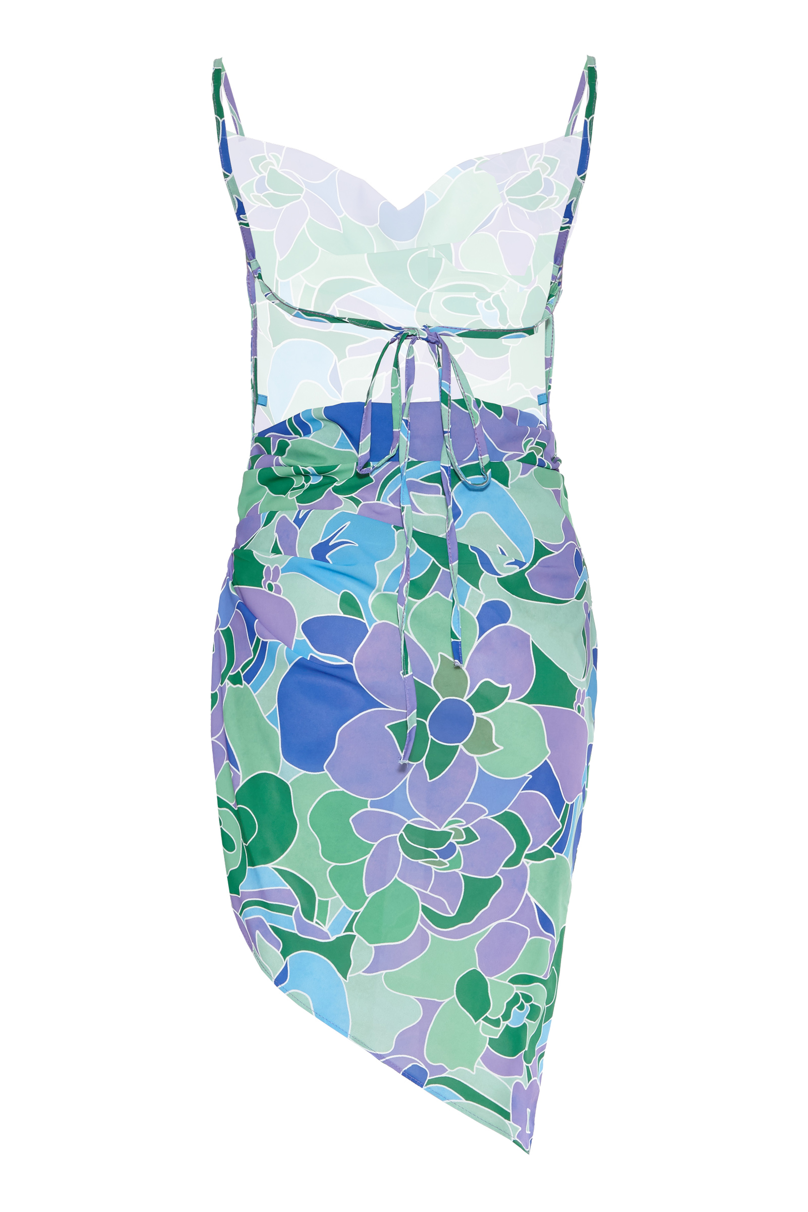 Printed Jessica Sleeveless Mini Dress